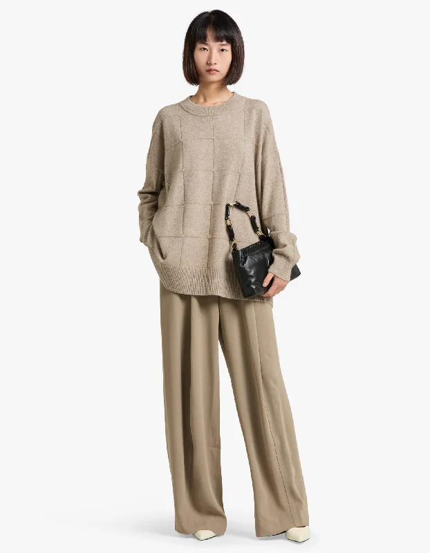 Joni Jumper - Buff Welt Pockets Slit Pockets Flap Pockets