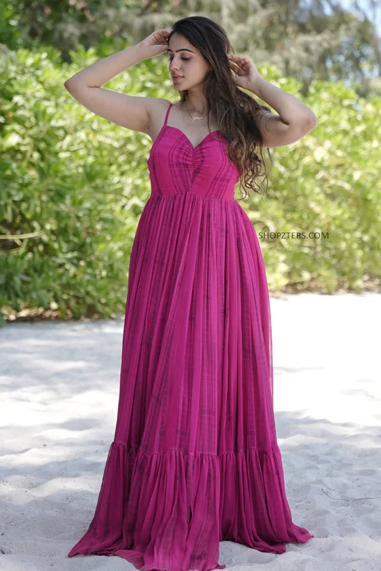 Blush Horizon Voyage Maxi Dress Trendy Button Front Maxi Dress