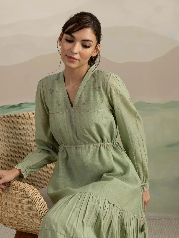 Jade Lime Maxi Dress Cozy Spaghetti Strap Maxi Dress