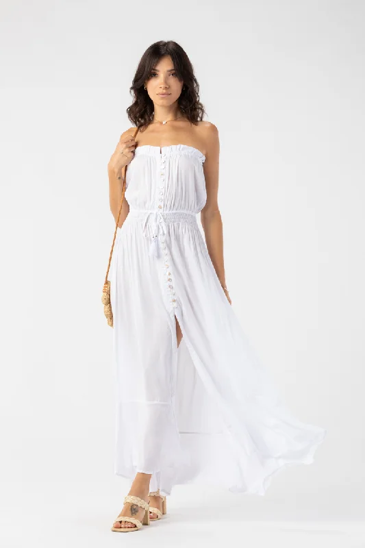 Ryden Maxi Dress Trendy Satin Maxi Dress