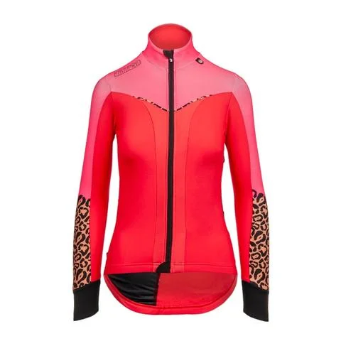 Bioracer Jacket Spring Vesper Tempest Red Panther Notch Collar Jacket Peter Pan Collar Jacket Cowl Neck Jacket