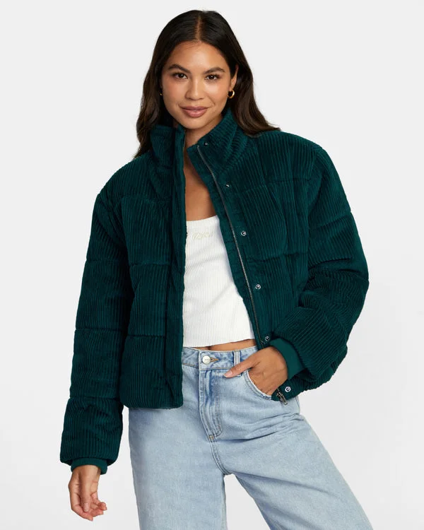 Eezeh Corduroy Puffer Jacket Rayon Jacket Velvet Jacket Corduroy Jacket