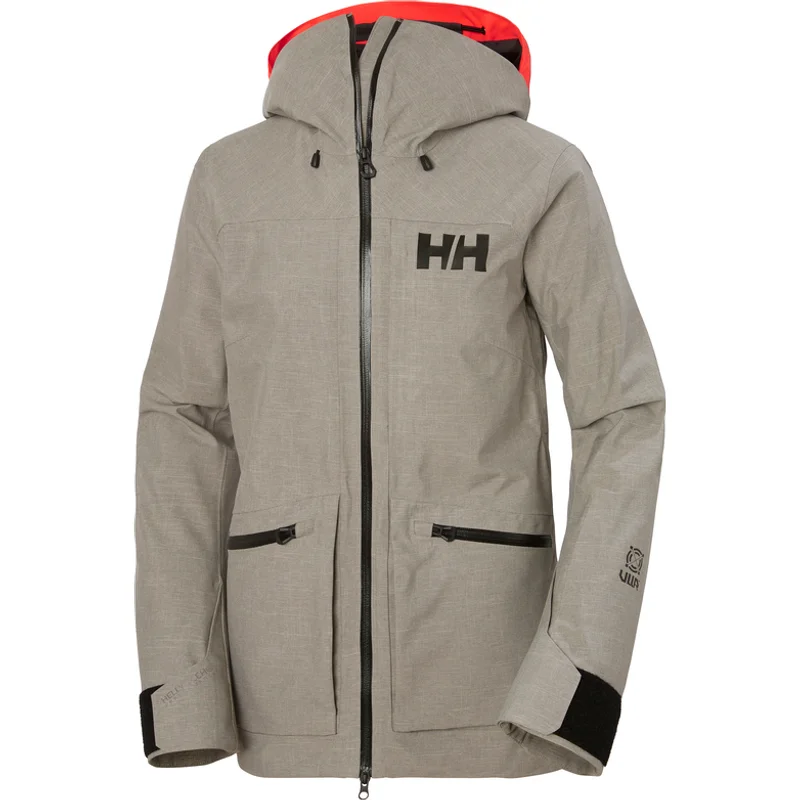 Helly Hansen W Powderqueen 3.0 Jacket Wool Jacket Cashmere Jacket Tweed Jacket