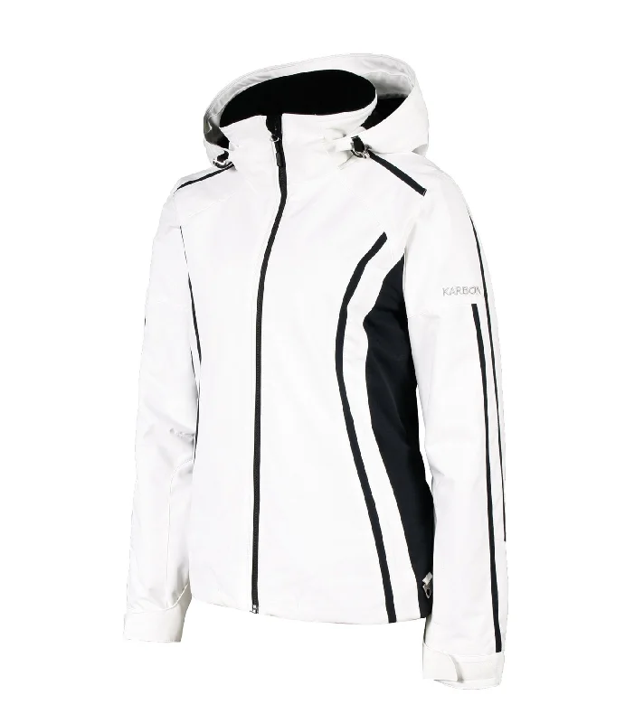 Karbon Reflect Jacket Womens Arctic White Jersey Jacket Tulle Jacket Batik Jacket