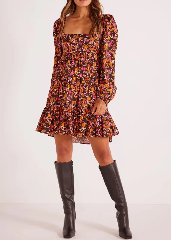 Mink Pink Sorrento Mini Dress - Floral ***FINAL SALE*** Fashionable Mini Dress with Pockets