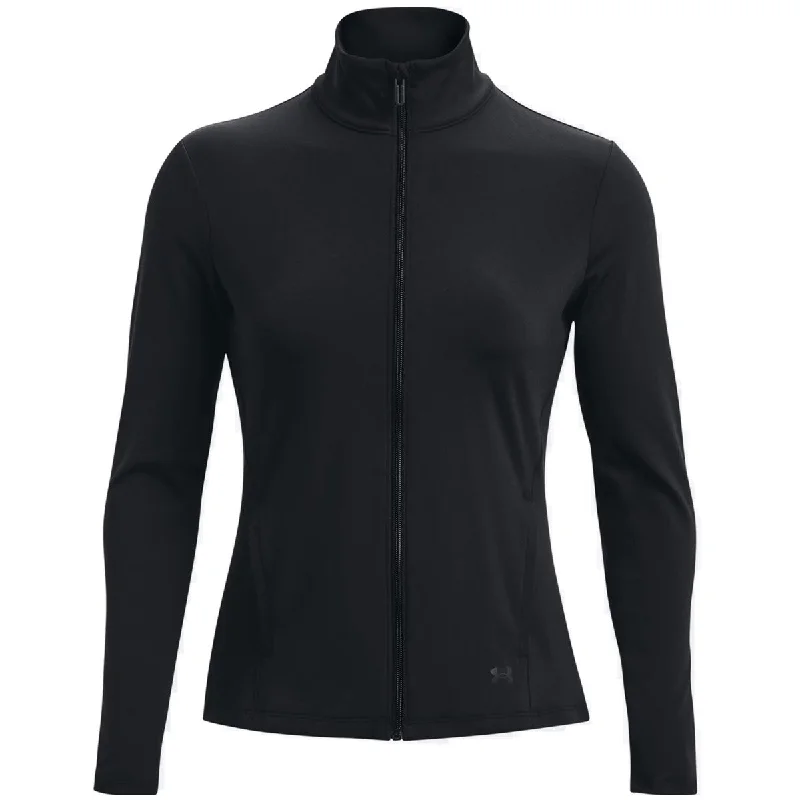 Under Armour Motion Jacket - Womens - Black/Jet Grey Corduroy Jacket Velvet Jacket Brocade Jacket