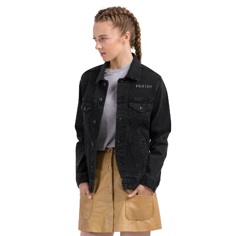 Valkyrie Denim Jacket Insulated Jacket Fitted Jacket Loose Jacket