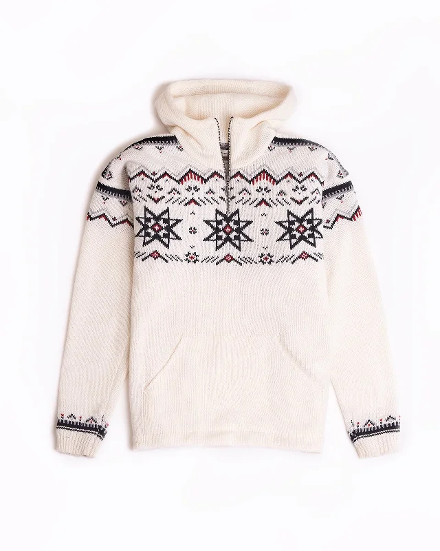 Kõpu knitted hoodie Hoodie with Stripes Bold Sporty