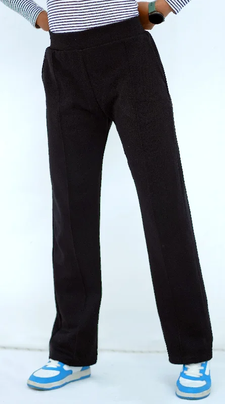 Flare Sleek Pants Trendy Velvet Pants