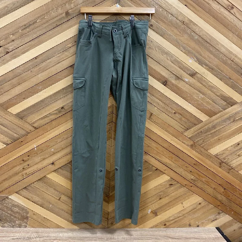 Kuhl - Women's Roll-Up Cargo Hiking Pants - MSRP $135: Green-women-2 Reg Formal Slim Pants