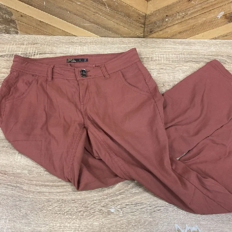 Prana - Women's Hike/Trail Pants - MSRP $125: Orange/Rust-women-2 Comfy Zip-Up Pants