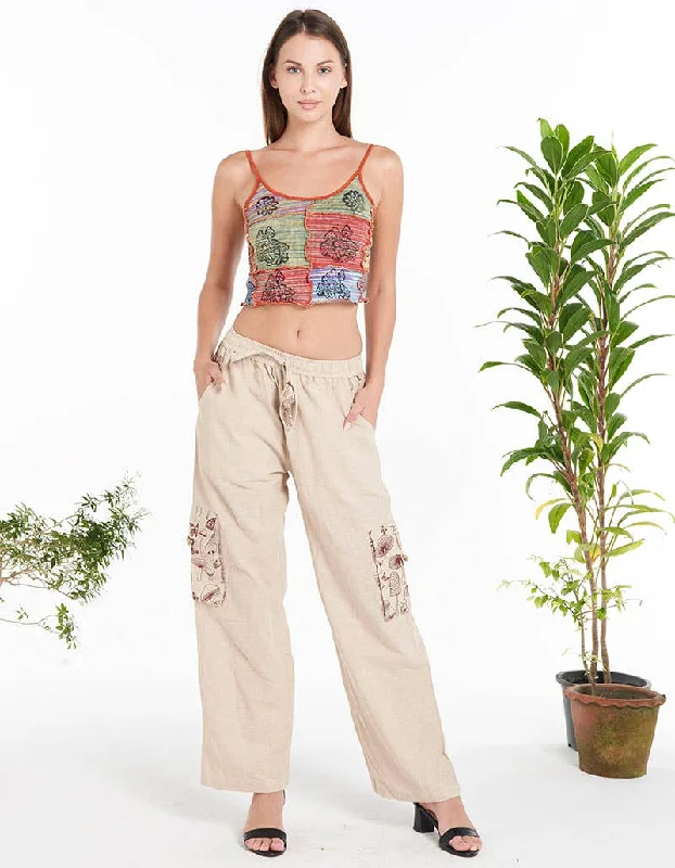 Cotton Mushroom Pant Classic Stretch Pants