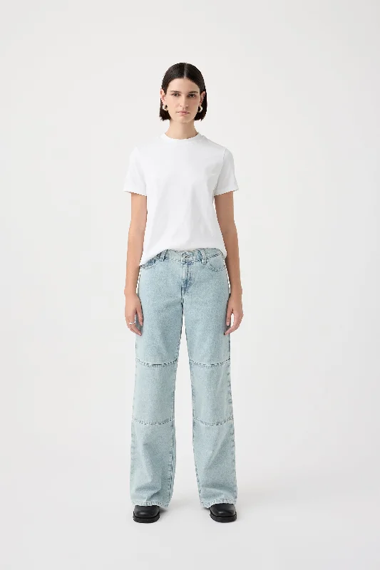 Bianca Mid Wide Leg Jean Comfortable Low-Rise Jeans