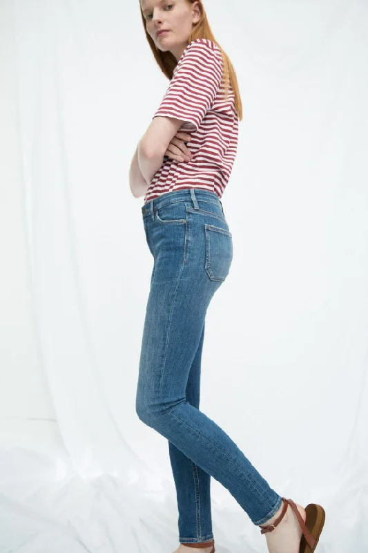 Bridge Jean - Bee Wash Stylish High-Rise Mom Jeans