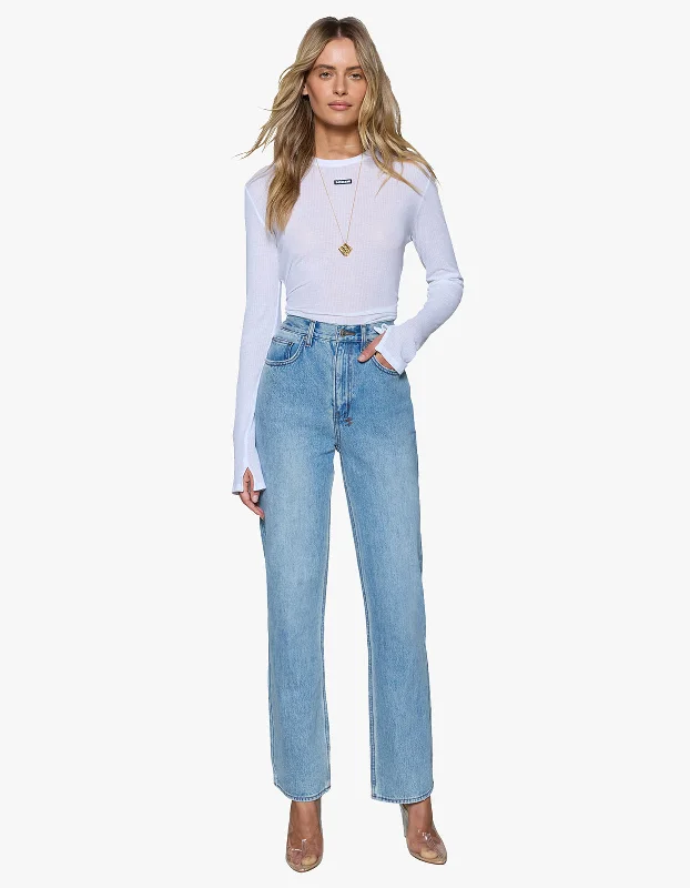 Icon Jean - Babes Blue Casual Straight-Leg Jeans