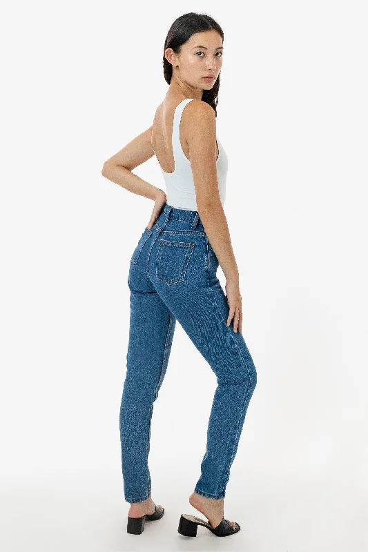 RDNW701 - High Waisted Tapered Jean Stylish Tapered Fit Jeans