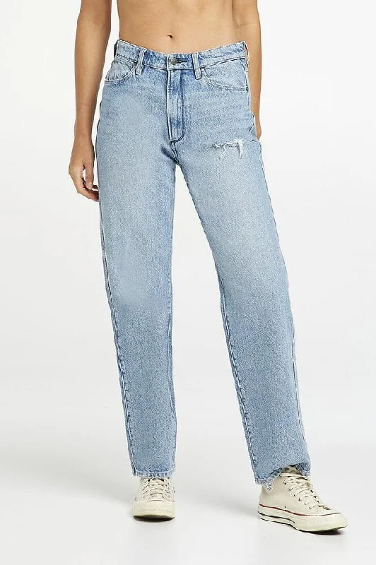 WRANGLER FRANCES STRAIGHT JEAN - NEVER NEVER Comfortable Stretch Denim Jeans