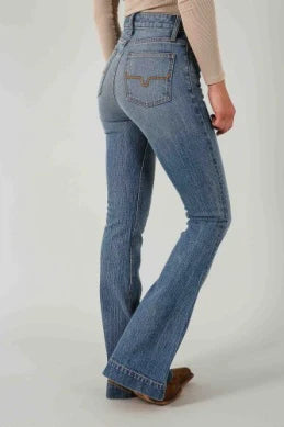 Kime's Ranch Jennifer Mid Wash Jean Comfortable Low-Rise Jeans