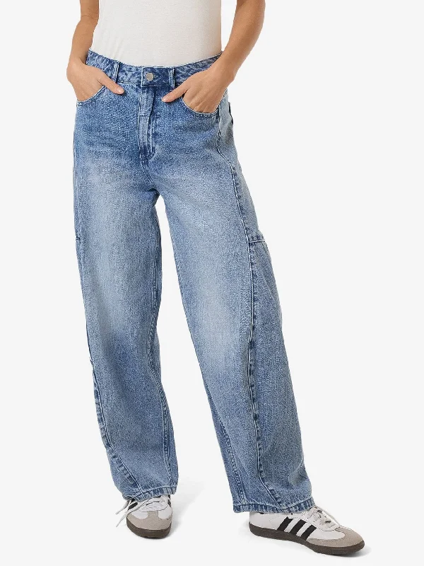 Ronnie Jean - Tempest Blue Cozy Relaxed Fit Denim Jeans