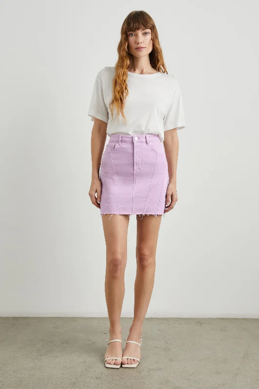 BRENTWOOD SKIRT - LILAC RAW HEM tulle skirt dreamy