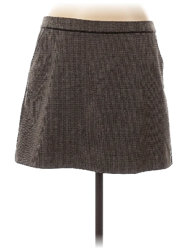 Casual Skirt leather skirt sleek