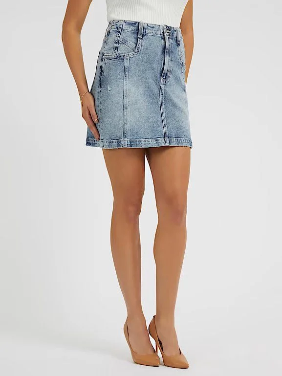 WILLOW DENIM SKIRT slim fit skirt